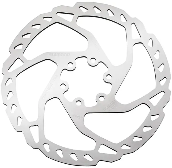 Image of Shimano SM-RT66 ZEE / SLX Rotor 6-Bolt 6-BOLT - 203 MM Black - Cycles UK