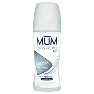 image of Mum Unperfumed Antiperspirant Roll On Deodorant 50ml