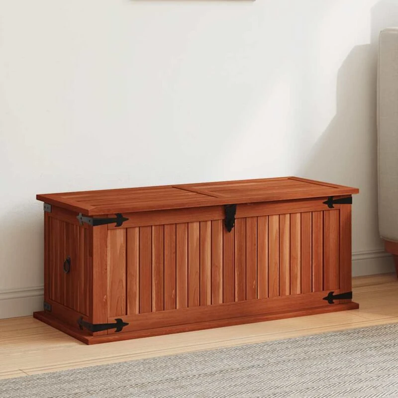 Image of VIDAXL Storage Chest 79x34x32cm Solid Acacia Wood Vidaxl 8718475710301