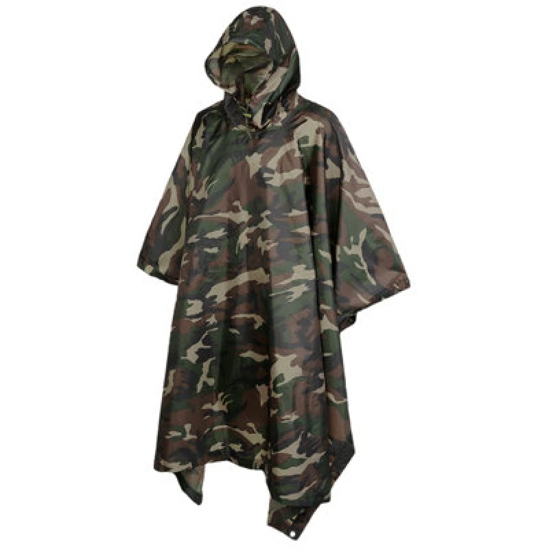 Image of Brandit Ripstop Poncho Woodland