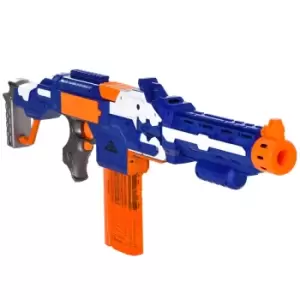 Image of Jouet Toy Automatic Shooter with 20 Soft EVA Refill Darts & Target Board - Orange/Blue