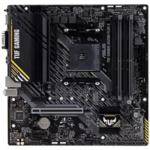 image of Asus TUF GAMING A520M-PLUS II Motherboard PC base AMD AM4 Form factor ATX Motherboard chipset AMD A520