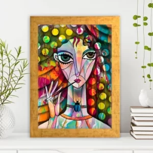 Image of AC1548363803 Multicolor Decorative Framed MDF Painting