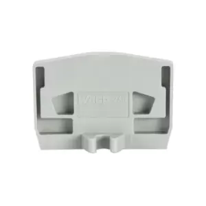 image of Wago 264-361 End Plate W/flange, 4Mm, Tb