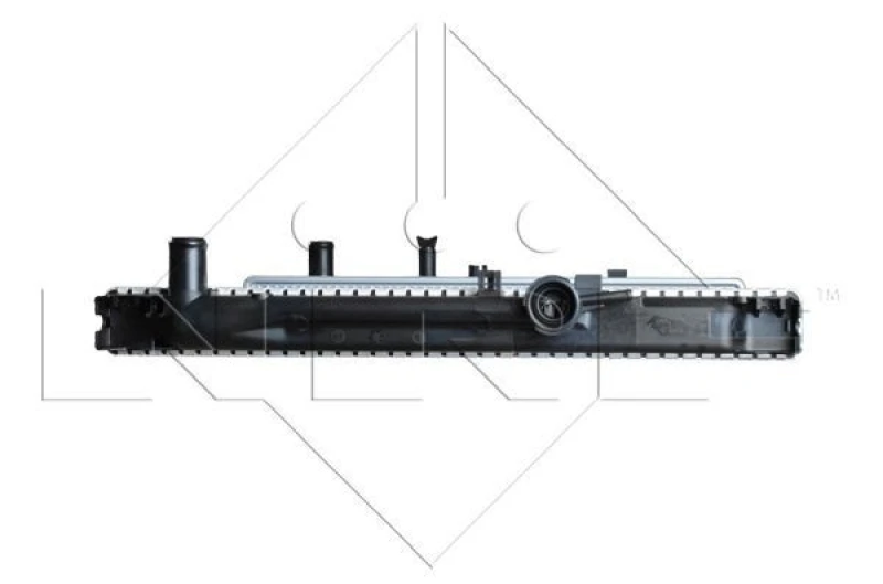 Image of NRF 58106A Engine radiator Mechanically jointed cooling fins, Aluminium Aluminium Radiator,engine cooling (470)