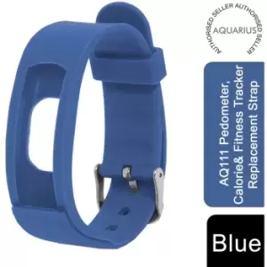 Aquarius Kids AQ111 Pedometer, Calorie & Fitness Tracker Replacement Strap, Blue