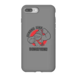 image of Nintendo Donkey Kong Strong Like Donkey Kong Phone Case - iPhone 8 Plus - Tough Case - Gloss