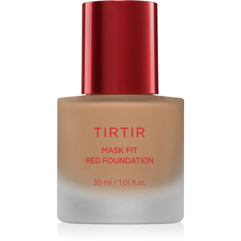 Image of TIRTIR Mask Fit Red Foundation illuminating liquid foundation with moisturising effect shade 27C Cool Beige 30ml