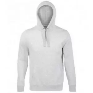 Image of SOLS Unisex Adults Spencer Hooded Sweatshirt (3XL) (Ash)