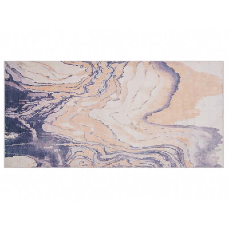 Image of Beliani Rug Gebze Grey 80 X 150 Cm
