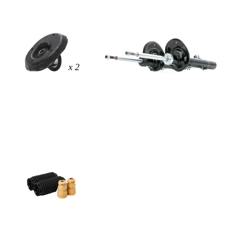 Image of RIDEX 1185S0093 Suspension Kit, shock absorber Suspension Kit,shock absorber (1185)