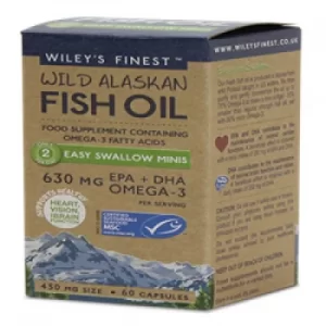 Image of Wiley's Finest UK Easy Swallow Minis 60 capsule