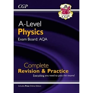Image of New A-Level Physics: AQA Year 1 & 2 Complete Revision & Practice with Online Edition Paperback / softback...