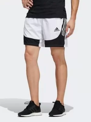 Image of adidas Aeroready 3-stripes Slim Shorts, Green Size M Men