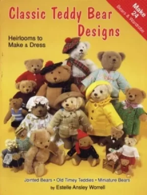 Image of Classic Teddy Bear designs by Estelle Ansley Worrell