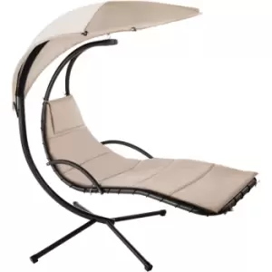 image of Maja Hanging Lounger - beige - beige