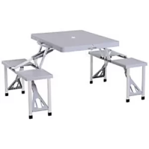 Image of Outsunny Picnic Table 84B-363 Aluminum