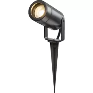 image of Eamon - 230V IP65 GU10 Polycarbonate Spike light - Anthracite - EASPK1A - Knightsbridge