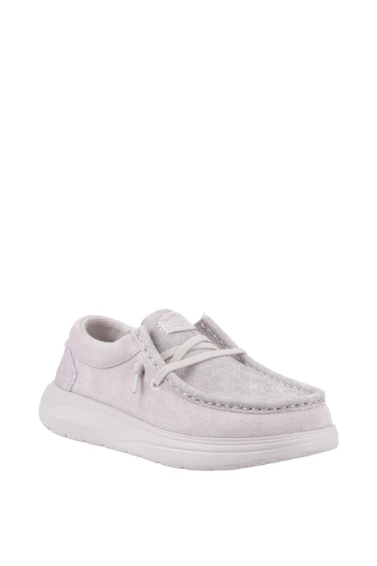 Image of HEYDUDE Womens Wendy COMF Shoe in Lilac Size: 8 Lilac Female 8