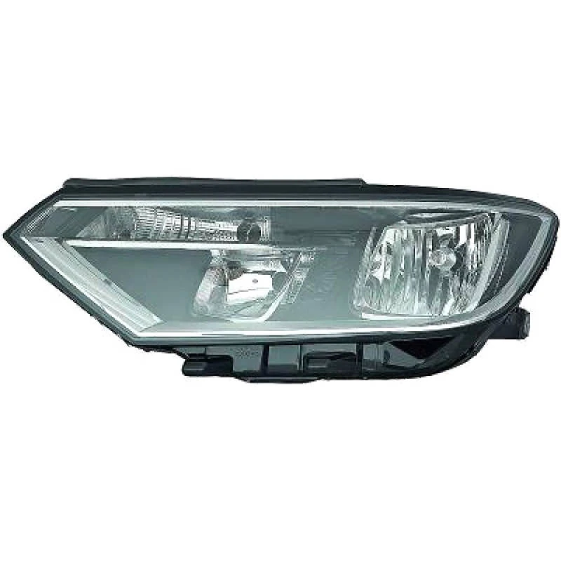 Image of DIEDERICHS 2249080 Headlights Priority Parts H7/H9, Right, with motor for headlamp levelling, Halogen Headlight (259)