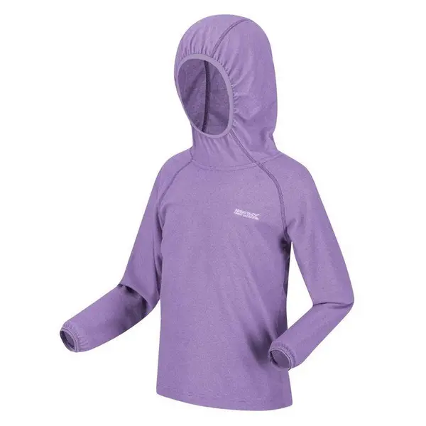 image of Regatta Loco Overhead Fleece - Purple C11-C12