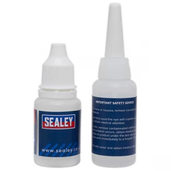 Image of Sealey SCS908 Fast-Fix Filler & Adhesive - Black