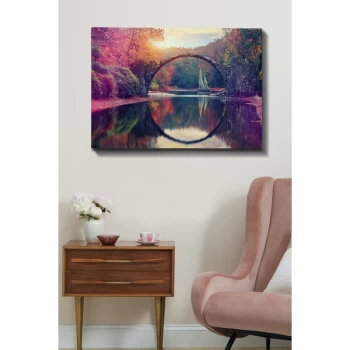 Image of Kanvas Tablo (70 x 100) - 15 Multicolor Decorative Canvas Painting