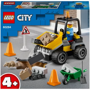 image of LEGO City Great Vehicles: Roadwork Truck (60284)