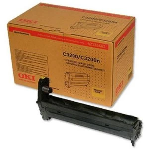 Image of OKI 42126662 Yellow Drum Unit