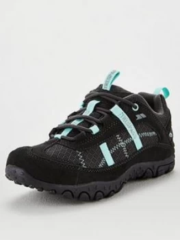 image of Trespass Fell Low Walking Shoe - Grey/Mint