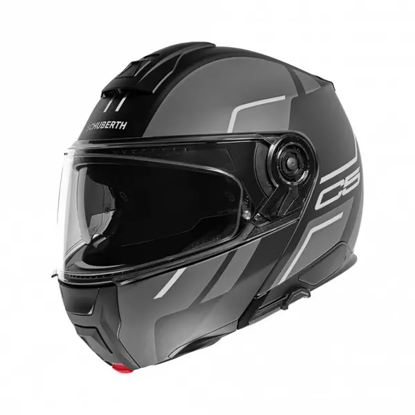 Image of Schuberth C5 Master Black Grey Modular Helmet Size L
