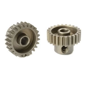 image of Corally 48 Dp Pinion Short Hardened Steel 24 Teeth Shaft Dia. 3.17Mm