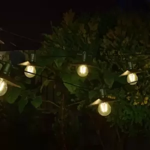 Smart Garden Vivo Solar-Powered Warm White 8 LED Outdoor String Lights