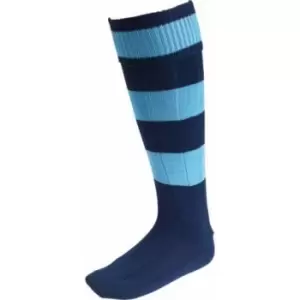 image of Carta Sport Mens Euro Socks (7 UK-11 UK) (Navy/Sky Blue)