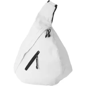 image of Brooklyn Triangle Citybag (Pack Of 2) (33 x 13.5 x 46.5 cm) (White) - Bullet