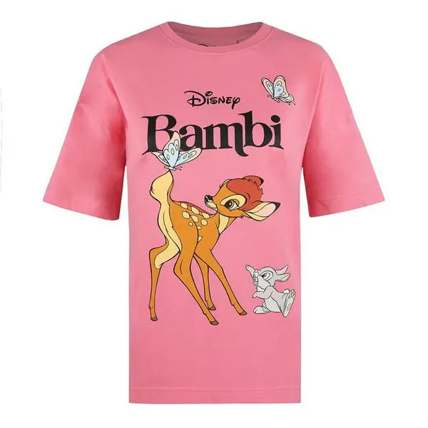 Disney Character T-Shirt - Pink 12