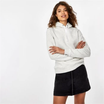 image of Jack Wills Wills Classic Logo Hoodie - Lt Ash Mrl