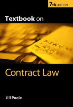 Image of Textbook on Contract by Jill Poole Book