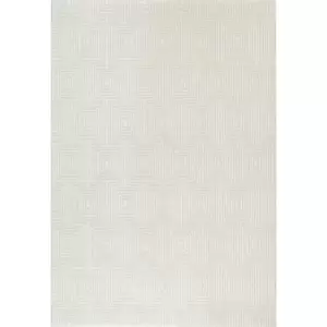 Mastercraft Geo Rug - 041-0009/6161 - 200x290cm - Cream