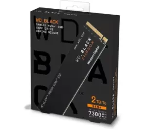 image of WD_BLACK SN850X M.2 Internal SSD with Heatsink - 2 TB, Black