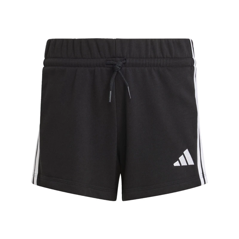 Image of adidas Essentials Fleece Short Junior Girls Black/White female 15-16 Years
