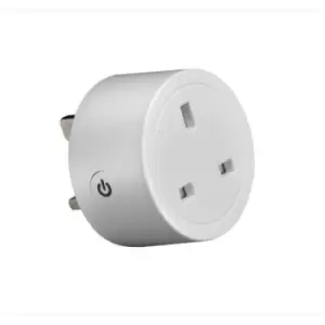 image of MLA Knightsbridge 16A Smart WIFI Plug with Energy Monitoring Technology - 1GAKW