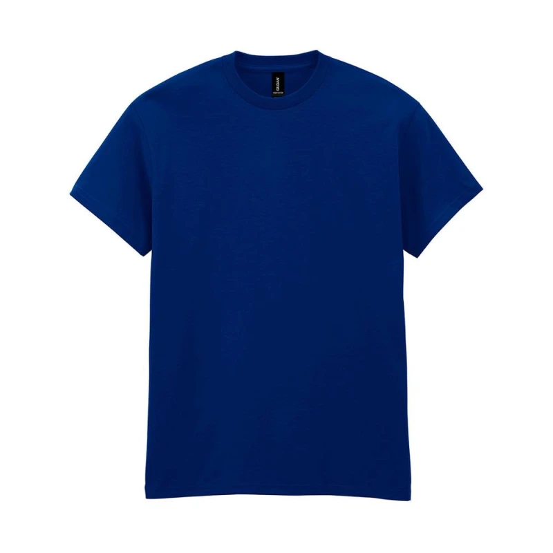 Image of Gildan Mens Heavy Cotton T-Shirt in Navy Size: Large Navy Male L