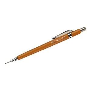 image of Pentel P209 0.9mm Plastic Steel Lined Automatic Pencil Barrel Yellow with 6 x HB 0.9mm Leads Pack of 12 Pencils