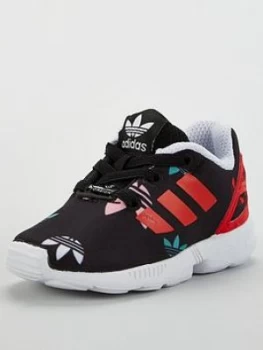 Image of Adidas Originals Zx Flux El Infant Trainer - Core Black