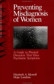 Image of Preventing Misdiagnosis of Women by Elizabeth Adele Klonoff Book