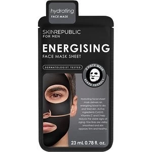 Image of Skin Republic Mens Energising Face Mask Sheet 25ml