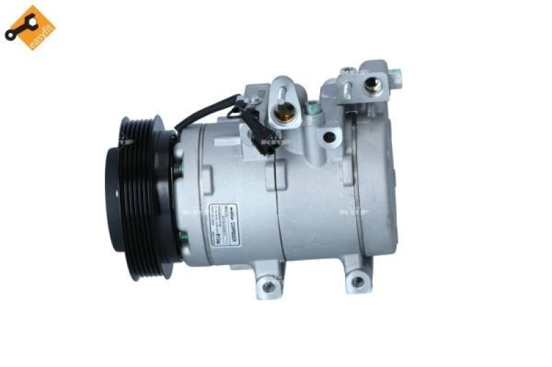 Image of NRF 32204 AC Compressor EASY FIT PAG 46, with seal ring, with gaskets/seals Compressor,air conditioning (447)
