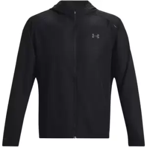 Image of Under Armour Storm Run Hooded Jacket - Black