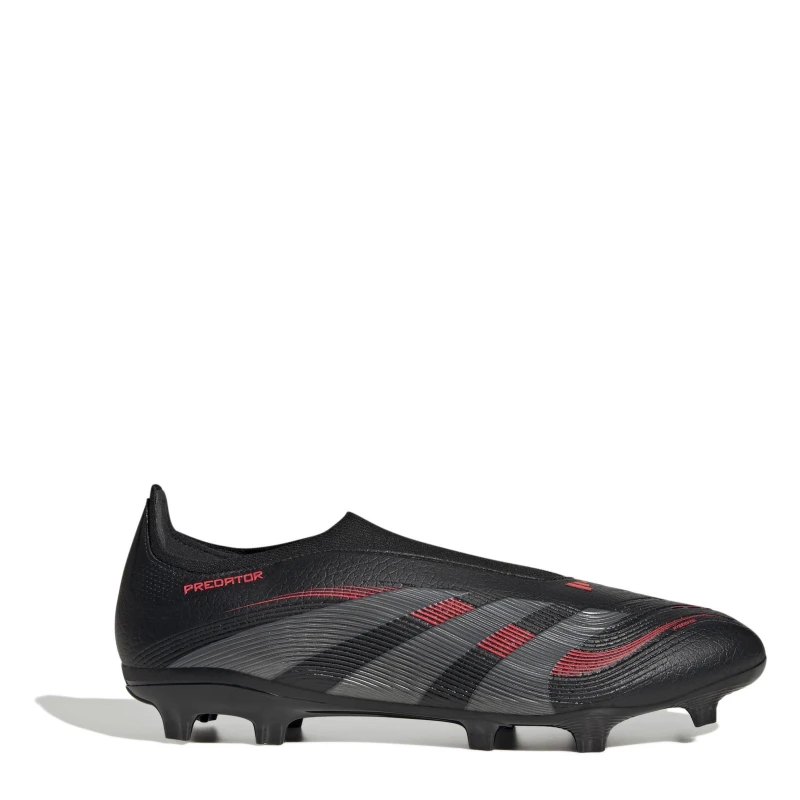 Image of adidas Predator League Laceless Firm Ground Football Boots - Black 11